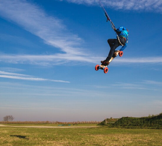 Kitelandboarding - Die KLB Experience – Kite Landboarding