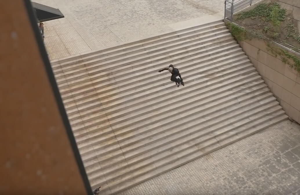 boulala jaws ollie 25-stair lyon biggest ever