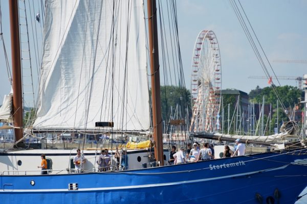 KiWo Kieler Woche 2017 Großsegler Großsegler bei der Kieler Woche 2017 auf der Förde. Action im Segelsport.