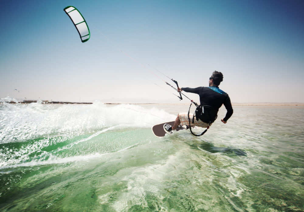 Kiteboarding