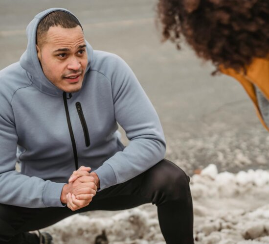 Winter-Fitness Training innen und außen