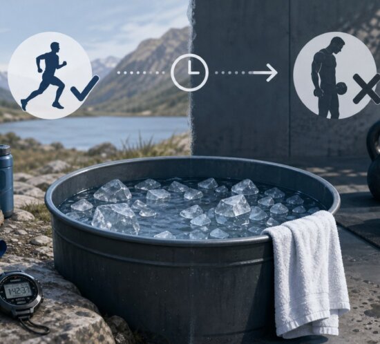 Baño de hielo: cuándo la inmersión en frío ayuda a la recuperación y cuándo la frena