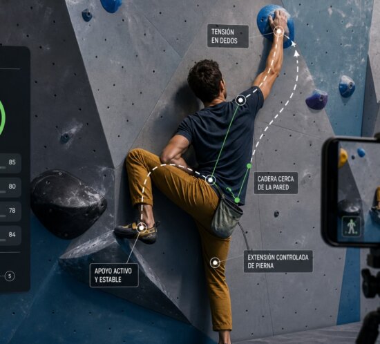 Climbing con entrenador de IA: capacidades de las apps de puntuación de movimientos en 2026