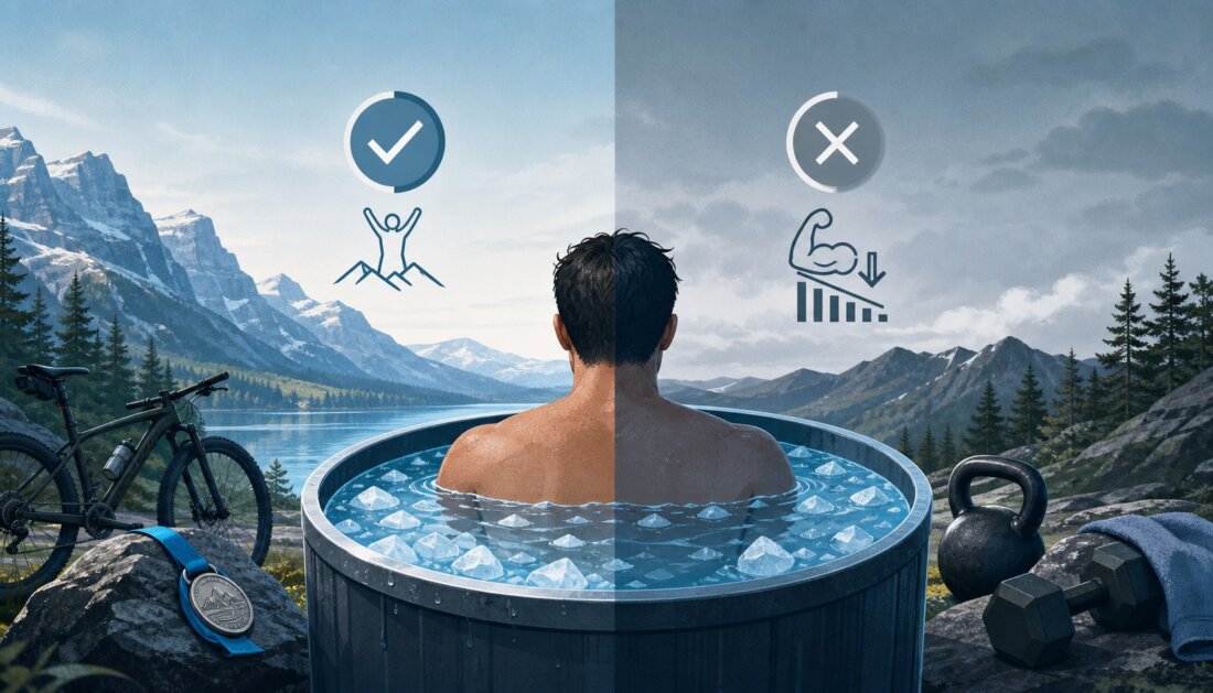 Cold Plunge: When Ice Bathing Aids Recovery and When It Hinders
