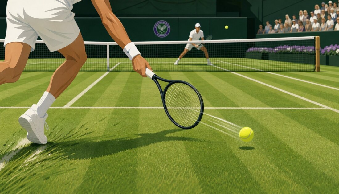 Tennis sur gazon pour joueurs amateurs : ce que la préparation de Wimbledon enseigne sur le jeu sur